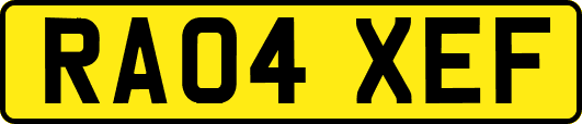 RA04XEF