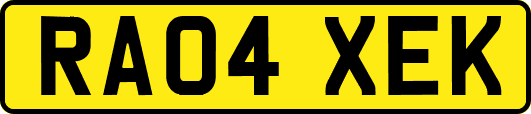 RA04XEK
