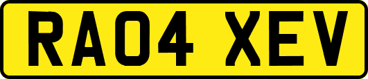 RA04XEV