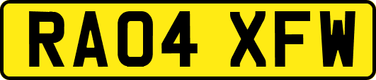 RA04XFW