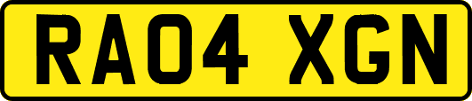 RA04XGN