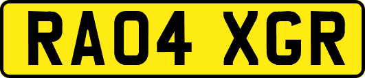 RA04XGR
