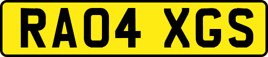 RA04XGS