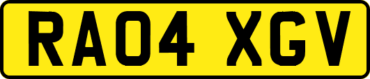 RA04XGV