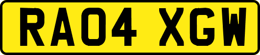 RA04XGW