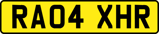RA04XHR