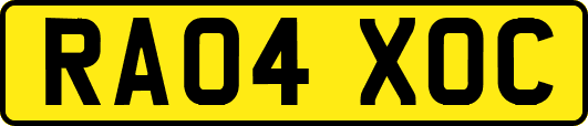 RA04XOC