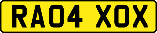 RA04XOX