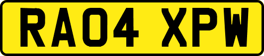 RA04XPW