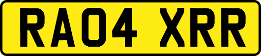 RA04XRR