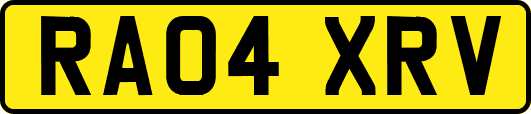 RA04XRV