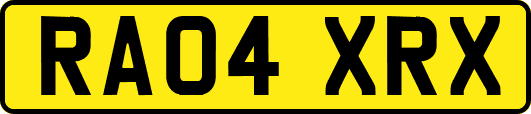RA04XRX