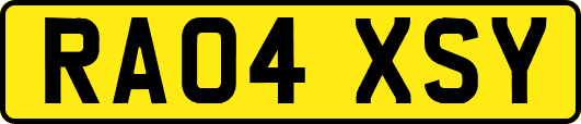 RA04XSY