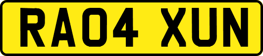 RA04XUN