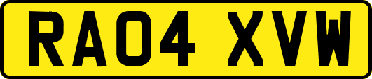 RA04XVW