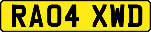 RA04XWD