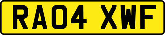 RA04XWF