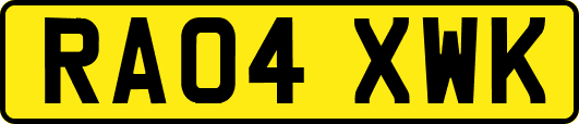 RA04XWK