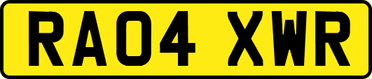 RA04XWR