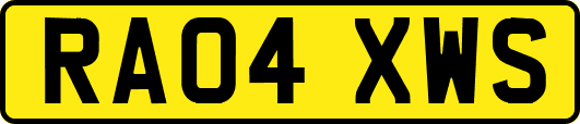 RA04XWS