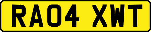 RA04XWT