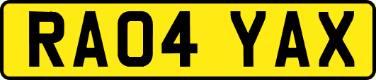 RA04YAX