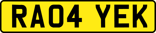 RA04YEK