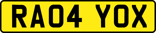RA04YOX
