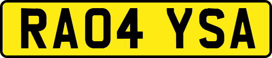 RA04YSA