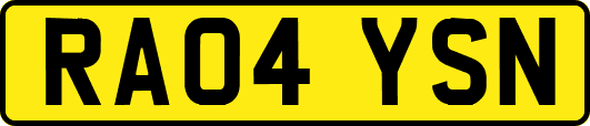 RA04YSN