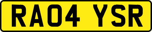 RA04YSR