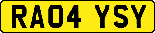 RA04YSY