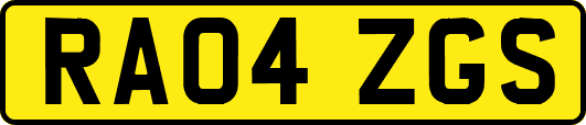 RA04ZGS