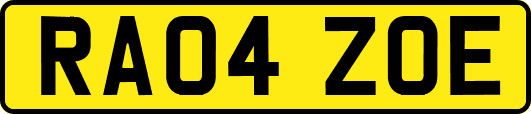 RA04ZOE
