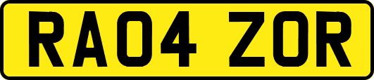 RA04ZOR