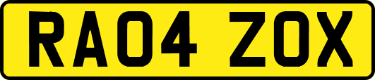 RA04ZOX