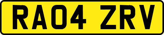 RA04ZRV