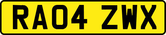 RA04ZWX