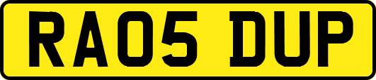 RA05DUP