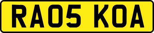 RA05KOA