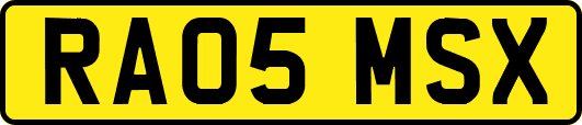 RA05MSX