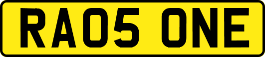 RA05ONE