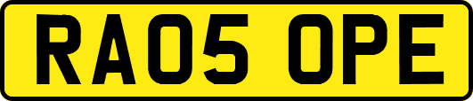 RA05OPE