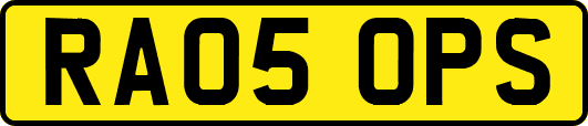 RA05OPS