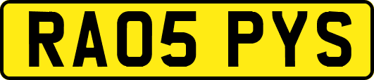 RA05PYS