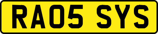 RA05SYS