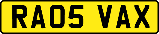 RA05VAX