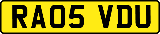 RA05VDU