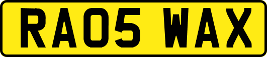 RA05WAX