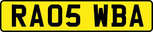 RA05WBA